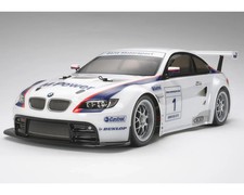Tamiya BMW M3 GT2 2009 1/10 4WD Kit auto elettrica da turismo (chiaro) TT-01E TAM58449