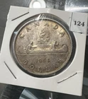 1953 Canadian Silver Dollar Coin 80% $1