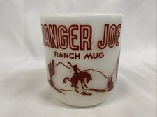 1940/1950  s Ranger Joe Nabisco Wheat Honnies Cereal Premium Childs Drink Mug