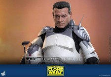HOT TOYS Star Wars The Clone Wars Clone Commander Wolffe TMS141     Scale Figure