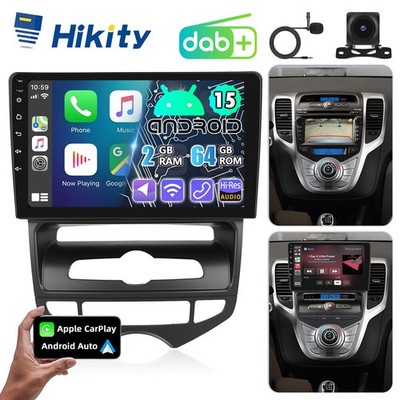 DAB+ 2+64GB CarPlay Android15 Radio Für Hyundai IX20 mit Navi WIFI RDS BT Kamera