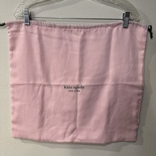 Kate Spade New York Pink Dust Bag Cover Drawstring Bag Pouch 19" x 17"