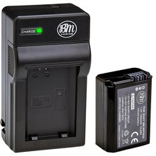 BM NP-FW50 Battery  Charger for Sony A7r II, A7S, A7S II, DSC-RX10 II, RX10 III