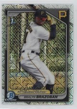 2024 Bowman Chrome Prospects Mega Box Mojo Refractor Bralyn Brazoban 2x9