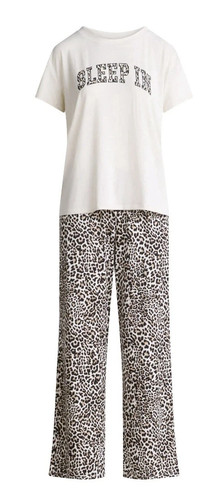 Joyspun Damen Kurzarm Tshirt & Jogginghose PJ Set Gr. S -3XL, Neu - Bild 37 von 39