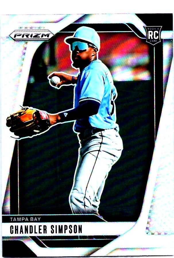 2025 Panini Prizm #49 Chandler Simpson Silver Prizms