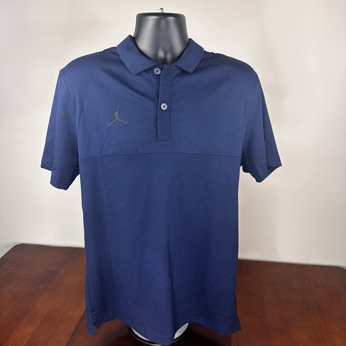 Nike Air Jordan Dri-Fit Golf Poloshirt marineblau DQ7905-419 Herren Medium neu mit Etikett - Bild 1 von 9