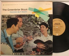 The Greenbriar Boys Lp Ragged But Right! On Vanguard - Vg++ To Nm!/ Vg++