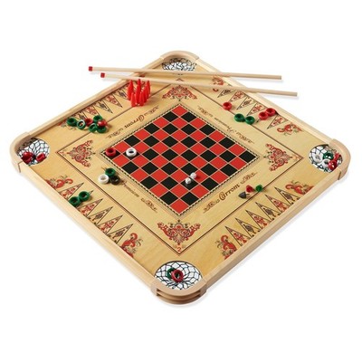 Carrom Board Game Set   Large Board Games for Adults & Children   Over 85 Board