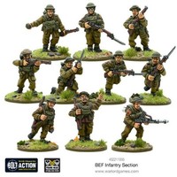 Bef Infantry Section - Warlord Games 28Mm