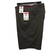 Wrangler Performance Zip Cargo Coffee Brown Shorts Inseam 10" Flex Size 38 NWT