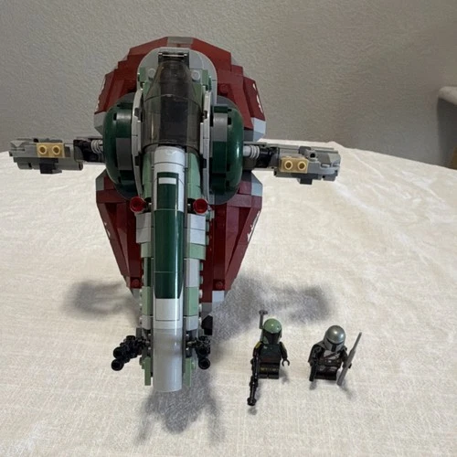 LEGO 75312 Star Wars Boba Fett's Starship/Slave 1 100% Complete Set
