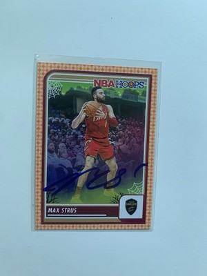 Max Strus Signed Autographed - Orange - 2023-24 Panini Haunted Hoops Cavs