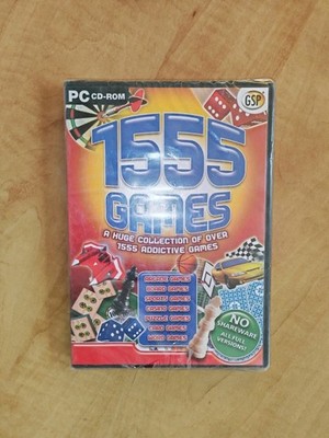 1555 SPIELE PC CD ROM SPIEL - RETRO GAMING - Neu ungeöffnet 