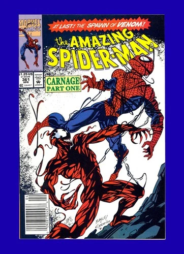 Amazing Spider-Man #361 1st Full App of Carnage (Cletus Kasady) - 1992 9.8 NM-MT