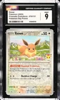 Eevee Prismatic Evolution 074/131 Pokemon Day CGC  9