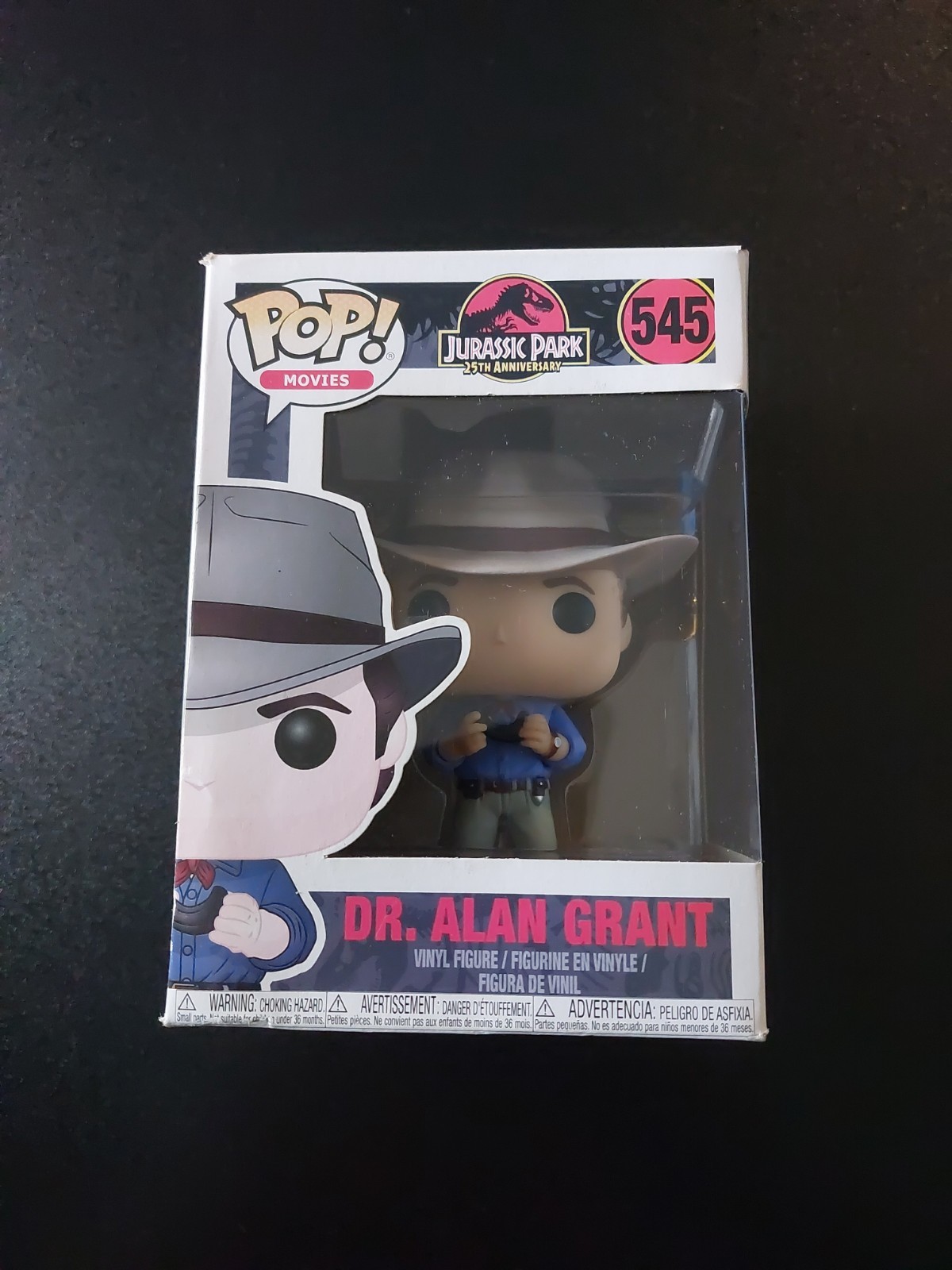 Funko Pop! Jurassic Park Dr Alan Grant