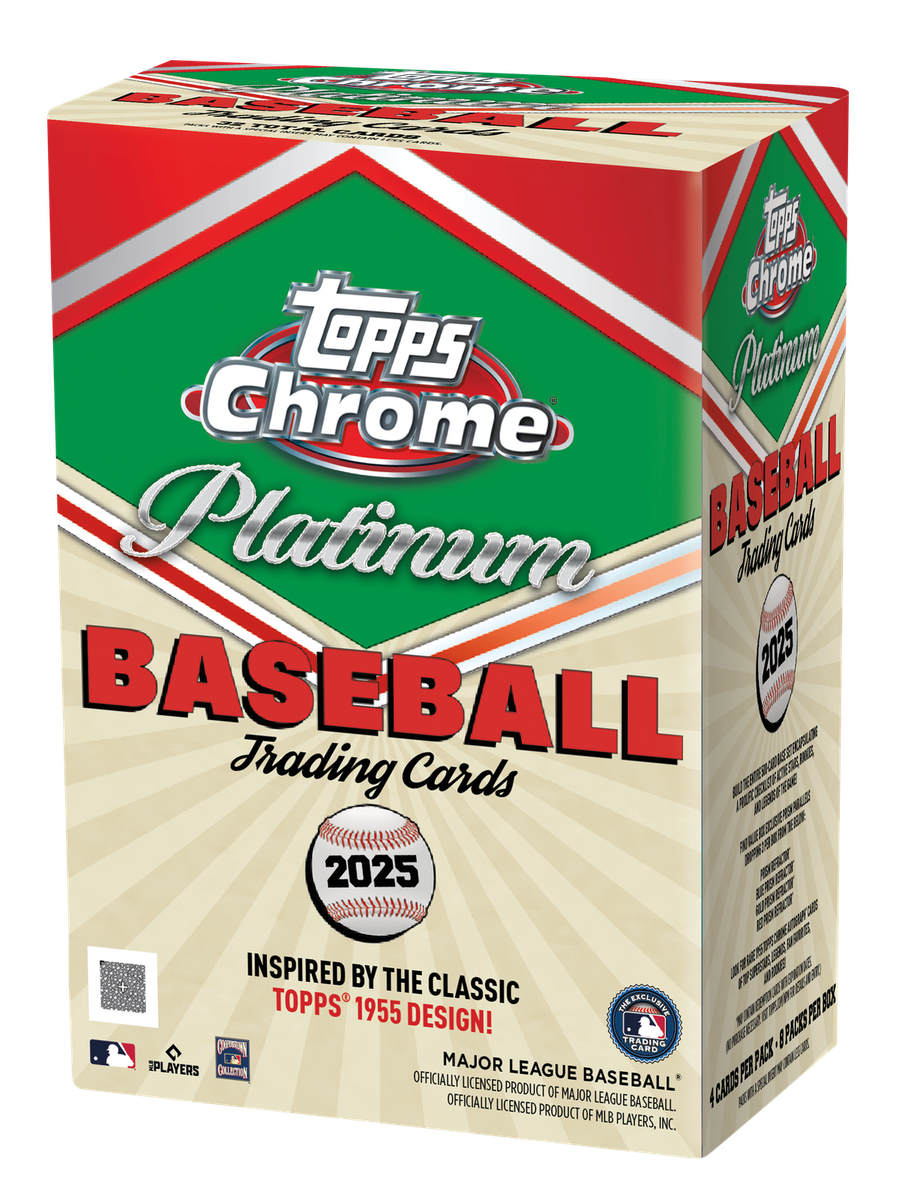 2025 TOPPS CHROME PLATINUM BASEBALL VALUE BLASTER BOX MLB Brand