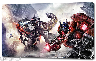 Optimus Prime Transformers CANVAS PRINT Wall Decor Giclee Art Poster CA482
