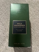 Bath  Body Works Men's Collection Wild Wanderer Cologne 3.4 Fl. Oz. NIB