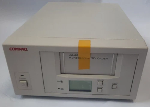 Compaq 169017-001 External DDS-4 Autoloader, 8 Slots, 160GB-320GB
