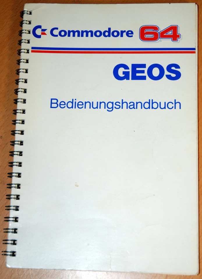 (Gebrauchs-)Bedienungshandbuch Manual  "Commodore C 64. GEOS."