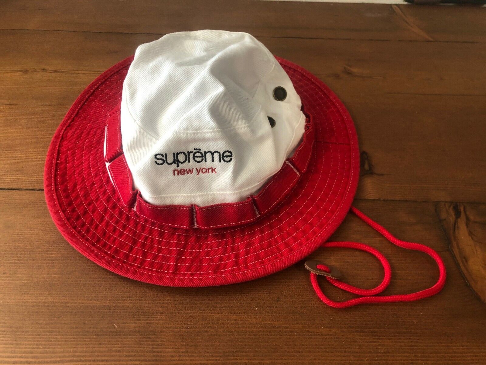 Supreme ss/20 Contrast Boonie (Red) S/M