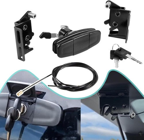 for LEER Twist Handle Kit 113436-100XQ,700,100XL Latches 83514/83515 with 2 Key - Foto 2 di 7