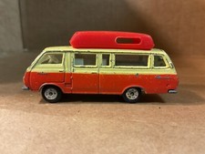 Rare Authentic 1975 Tomica Toyota Hiace Commuter Camper Van 1:68