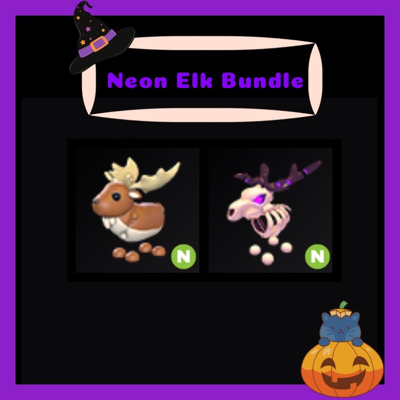 Adopt A Pet From Me Neon Bundle eBay