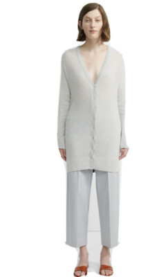 NWT, Theory Dolman Cardigan, Pale Grey 