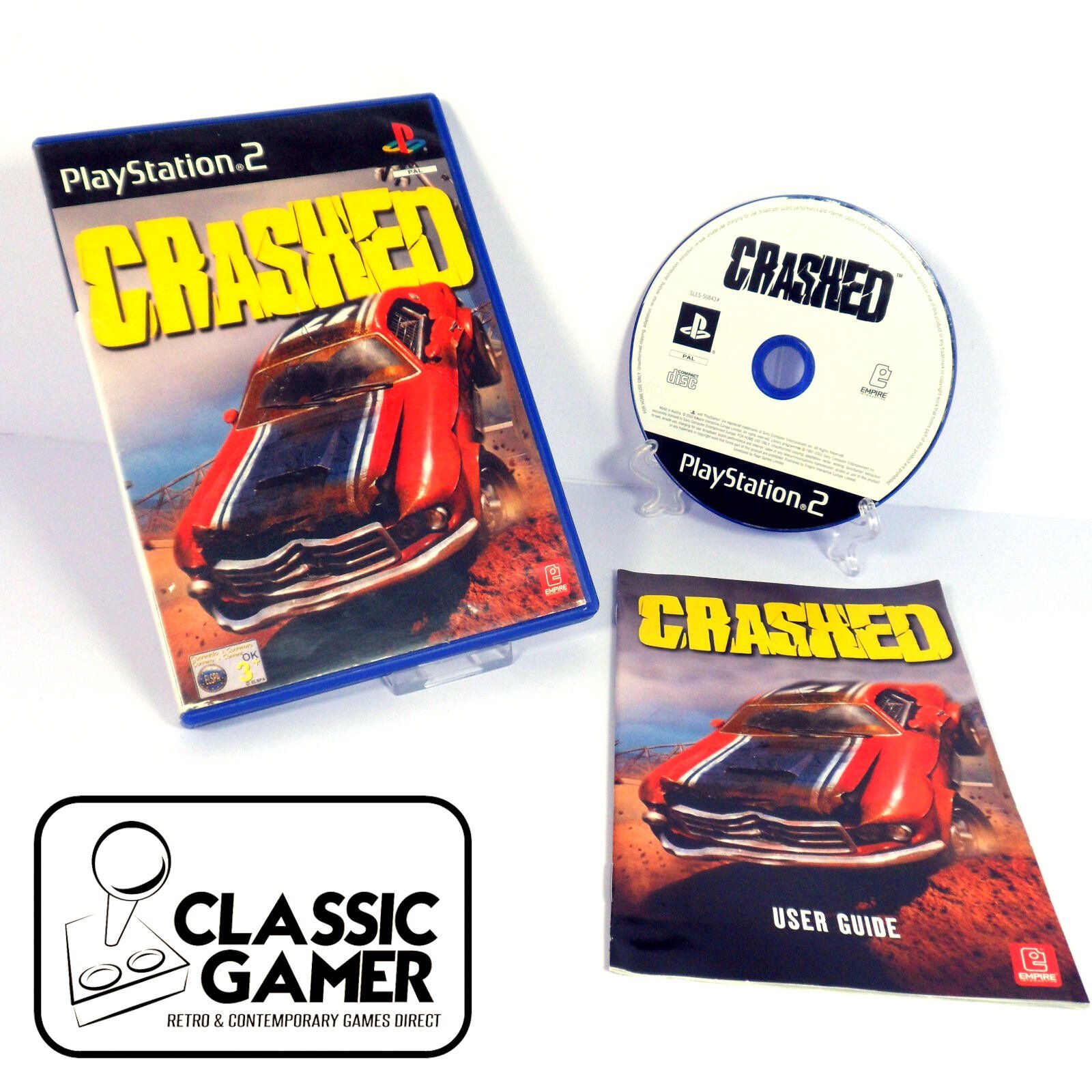Crashed (PS2) *NEAR MINT*