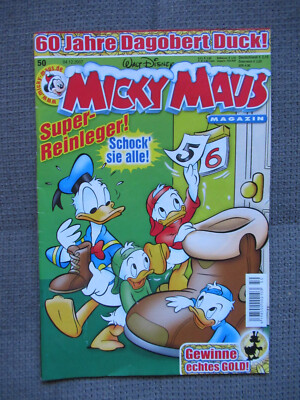 Micky Maus Heft Nr. 50 (2007) + Poster
