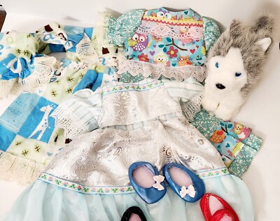 American Girl Victorian Clothes, Husky Gray 7