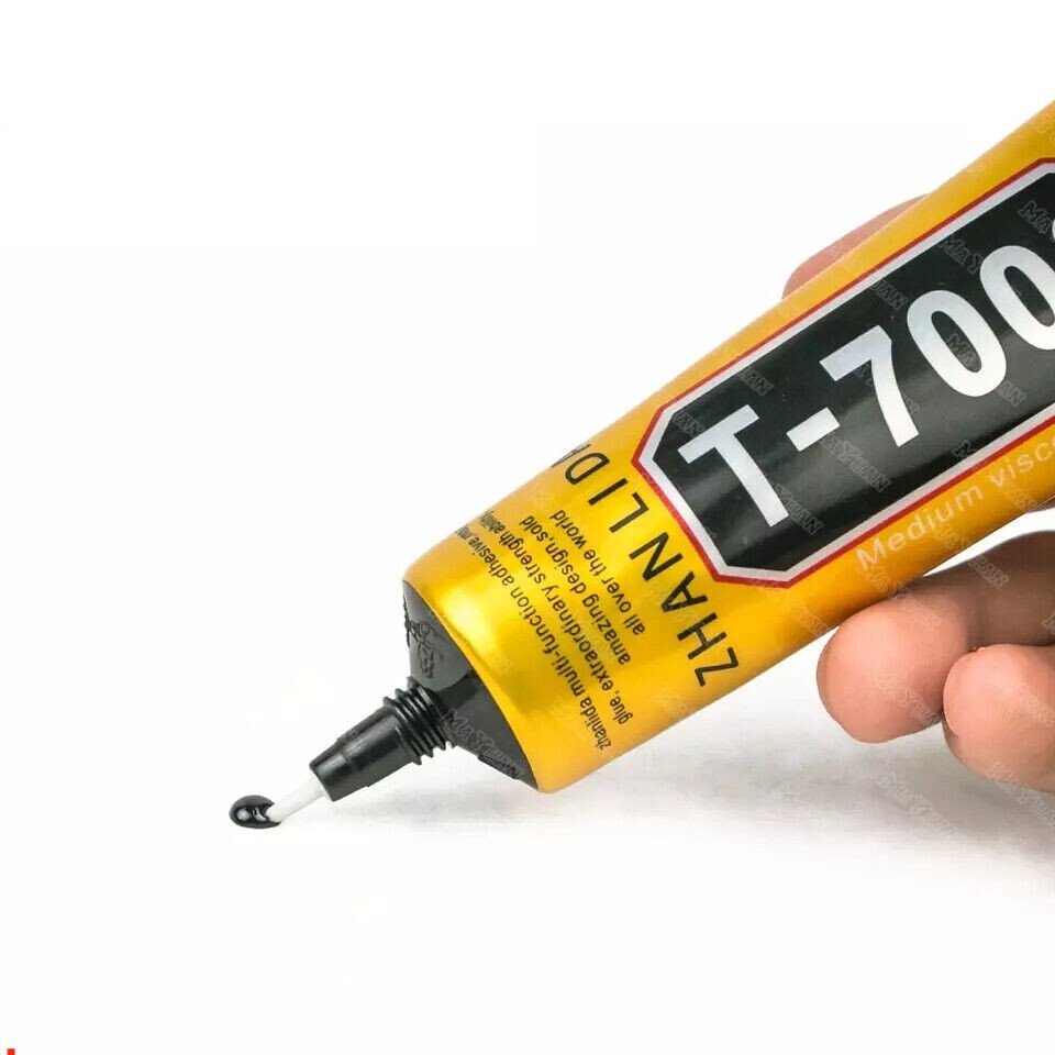2 X T7000 Glue Needle Point Drill Cell Phone Screen Repair Glue 15/50