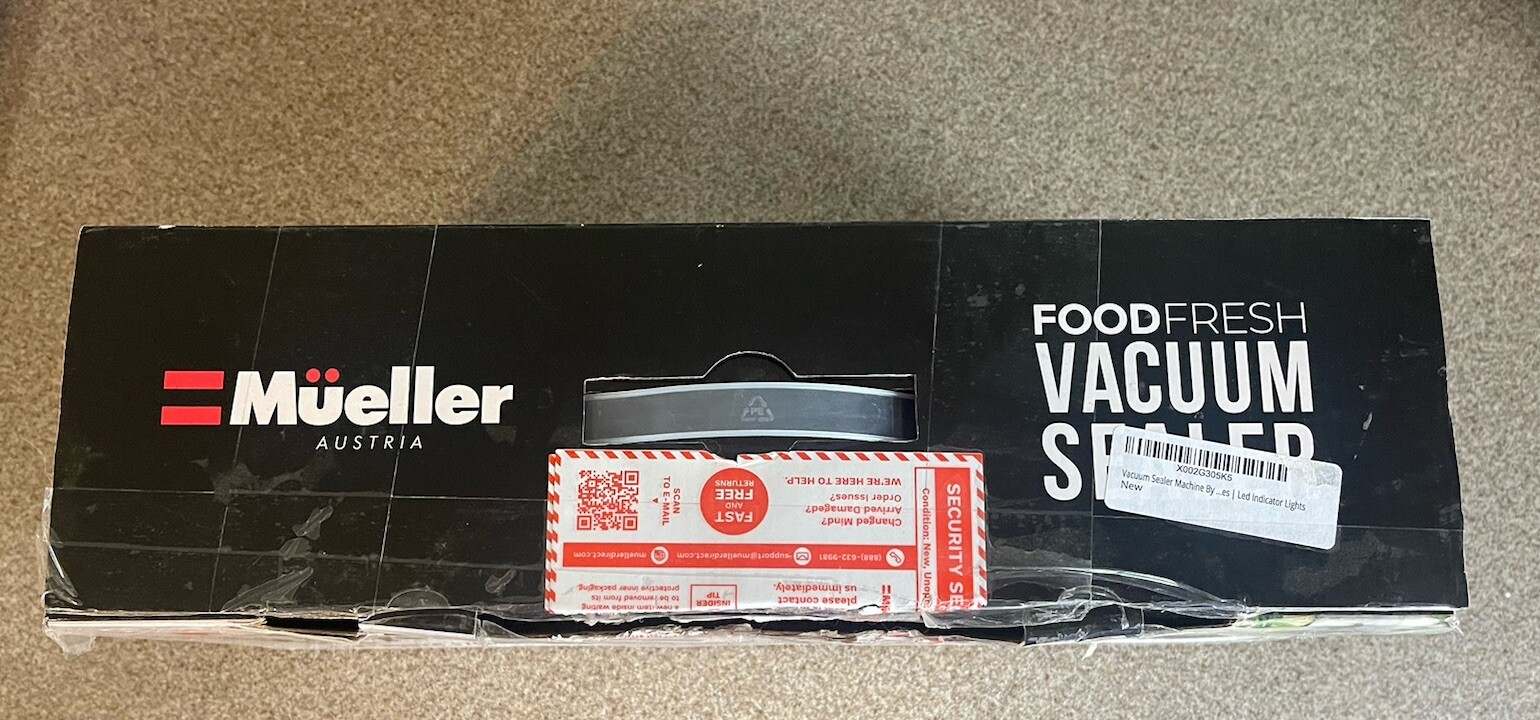 Mueller Austria Food Fresh Vacuum Sealer Model MV1100 eBay