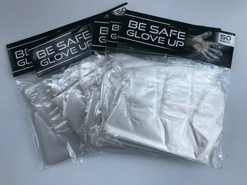 2000 Count - Clear PE Poly Food Service Gloves Plastic Latex Free Powder Free - Picture 6 of 6
