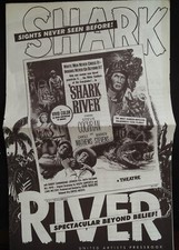 Shark River Pressbook 1953 Steve Cochran, Carole Mathews, Warren Stevens