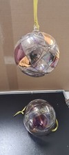 2 Glaskugeln, Dekokugeln, Fensterkugeln Vintage