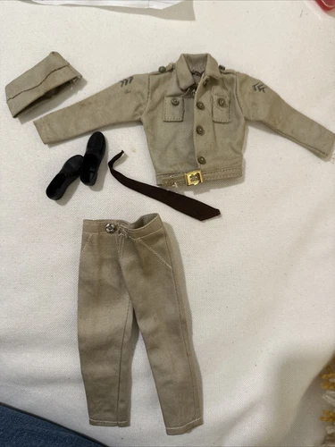VTG 1963 #797 MATTEL KEN DOLL "ARMY AIR FORCE" Hat, Tie, Shoes, Jacket, Pants