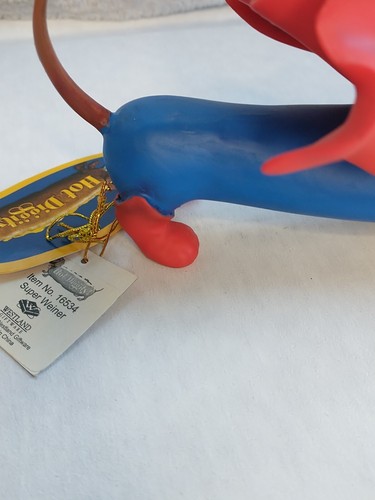 WESTLAND - HOT DIGGITY DOG - DACKEL - SUPER WEINER Weenie Dog Superman Hund - Bild 5 von 10