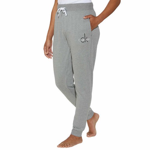 Calvin Klein Ladies' Jogger Sleepwear Pants, Gray, Size XL | eBay