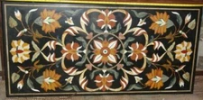3'x2' Marble Table Top antique Mosaic Dining Coffee Corner Center inlay o158