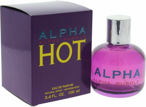 Alpha Purple Hot By Alpha perfume for women EDP 3.3 / 3.4 oz New in Box |  eBay