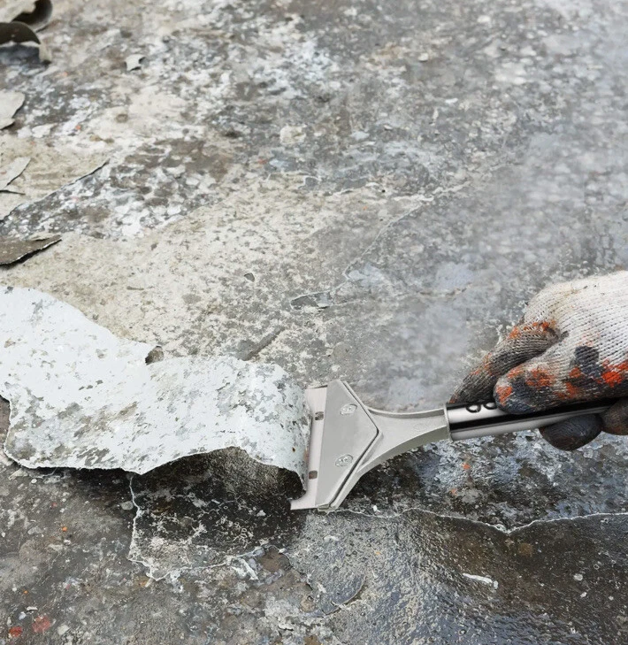 2pk 4” Razor Blade Scraper 12” Handle Wallpaper Remover Paint Wall & Floor P13G - Image 3 of 4