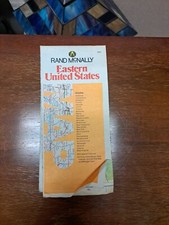 Eastern United States Rand McNally Interstate United States Travel Road Map
