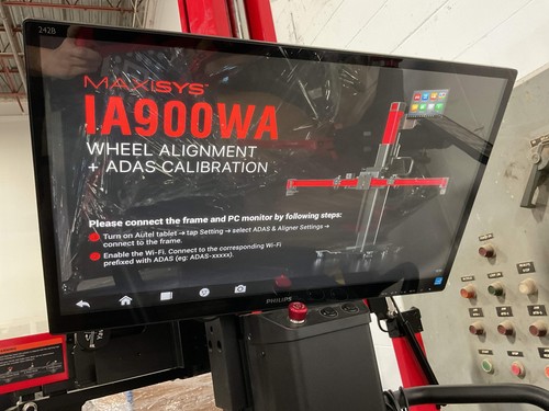 AUTEL MAXISYS INTELLIGENT ALIGNMENT MACHINE IA900WA ADAS900 -PREOWNED - Picture 8 of 11