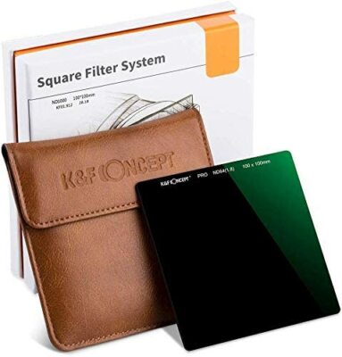 K&F Concept 100x100mm Square ND16 (4 Stops) Neutral Density Camera Lens Filter