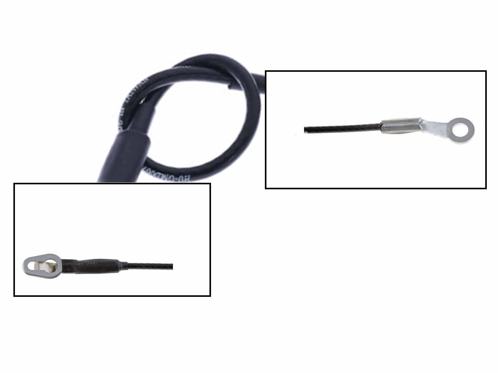 For Tailgate Cable 151/8" Set 9907 Silverado Sierra 0206 Avalanche