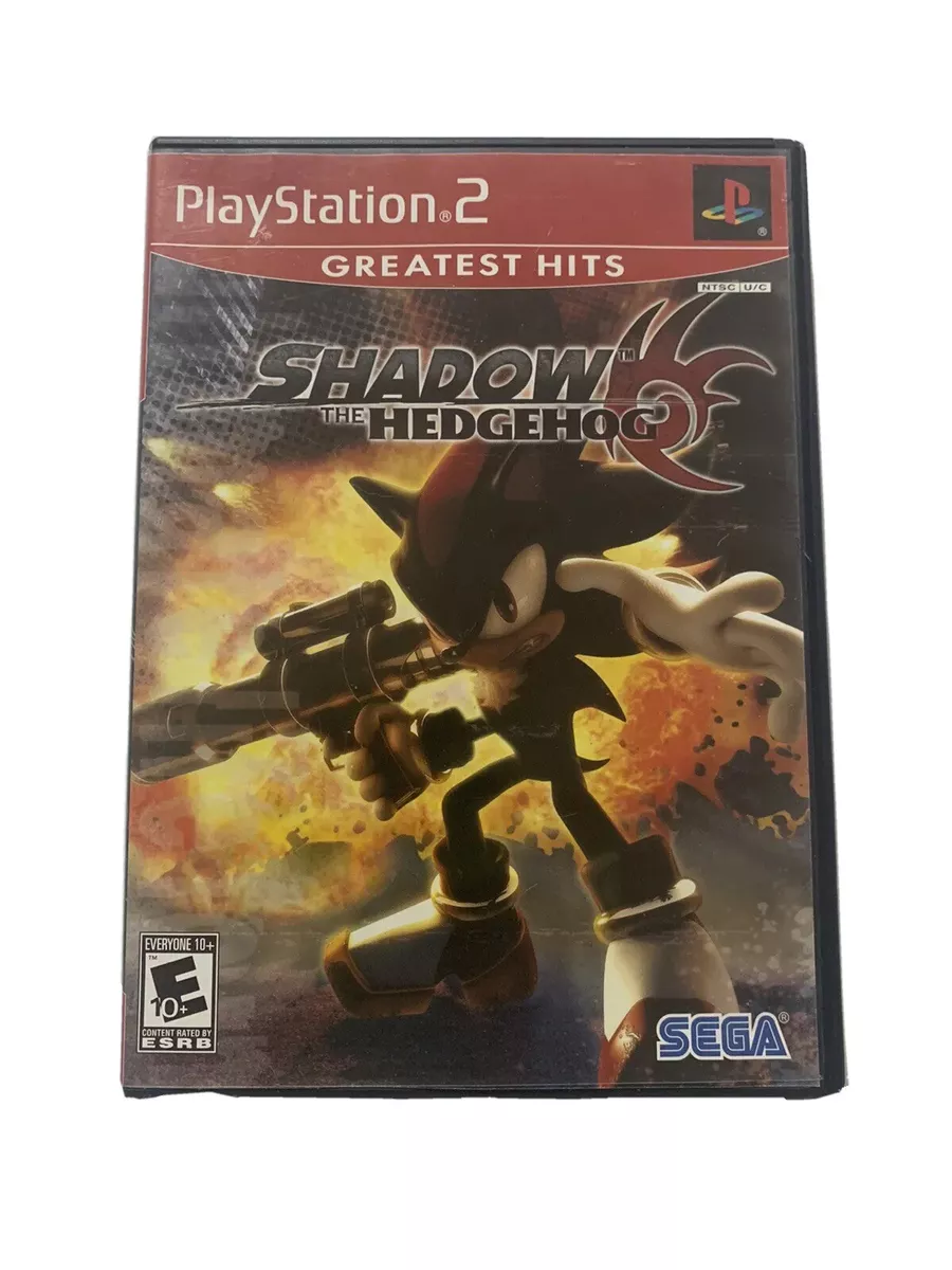 PS2 PlayStation 2 Shadow the Hedgehog Japanese Tested Genuine